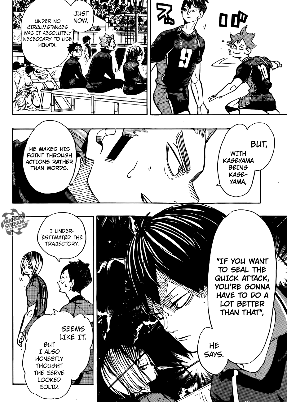 Haikyu!! Chapter 305 page 17 - Chapter 305