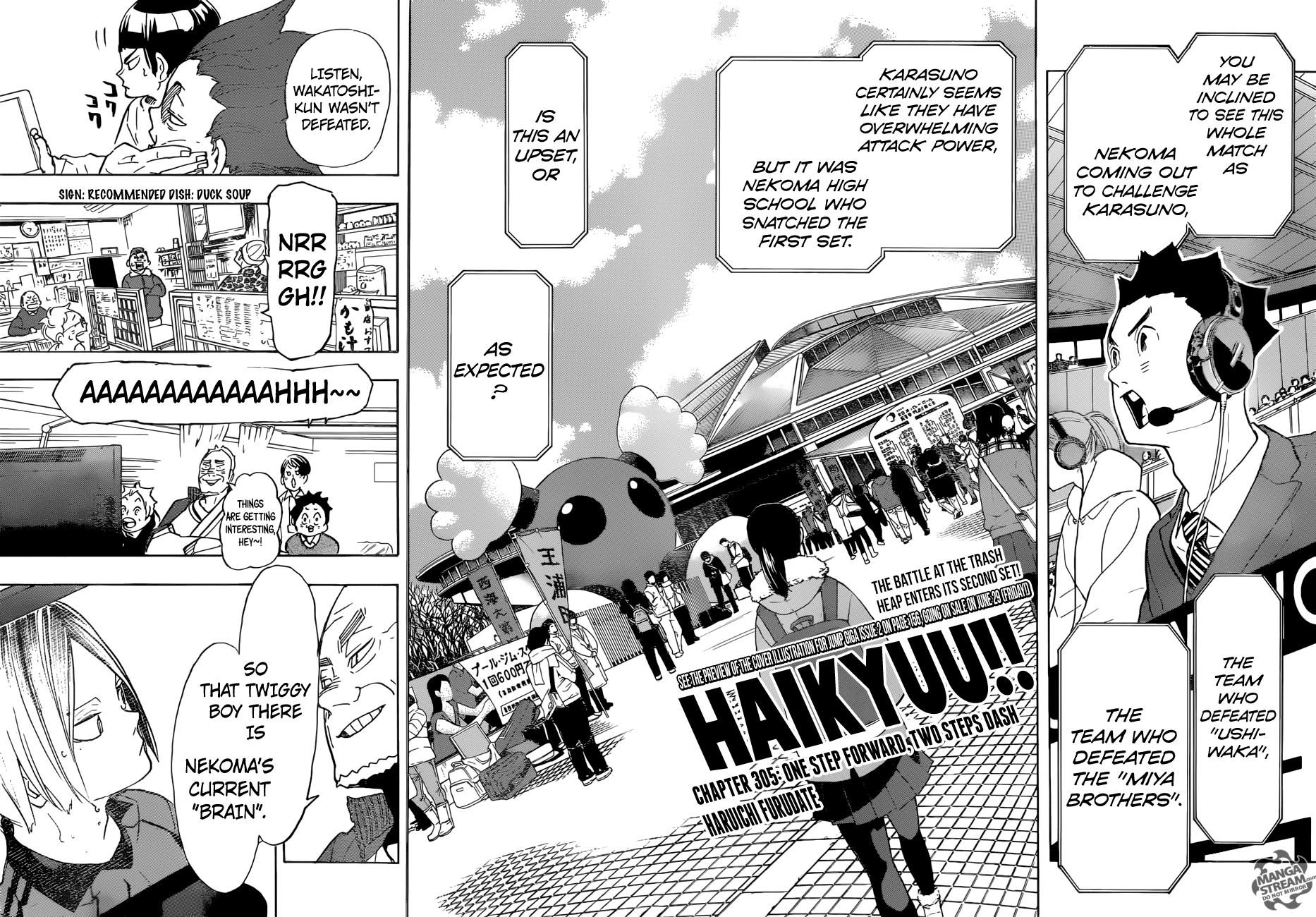 Haikyu!! Chapter 305 page 3 - Chapter 305