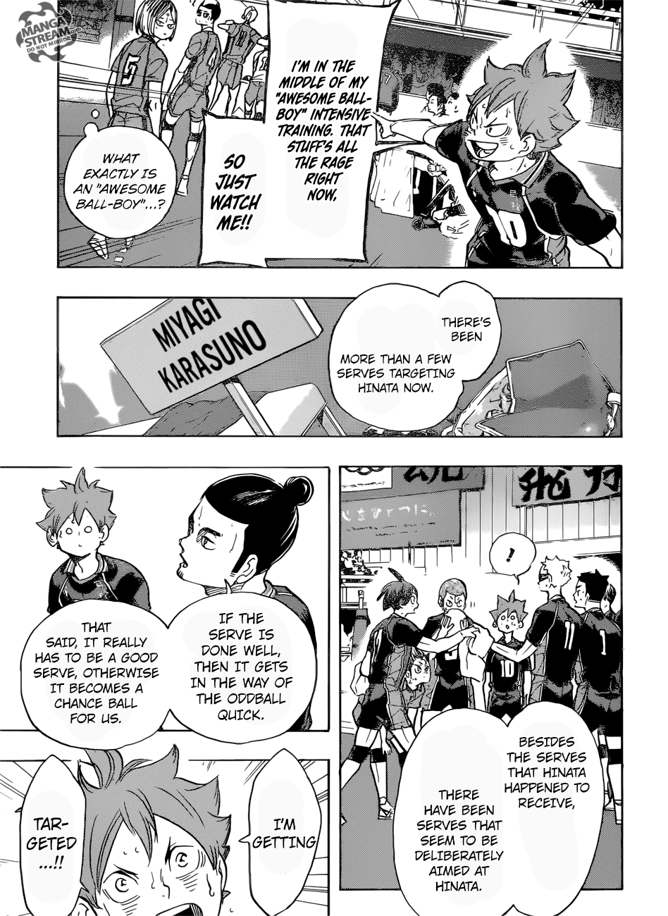 Haikyu!! Chapter 305 page 5 - Chapter 305