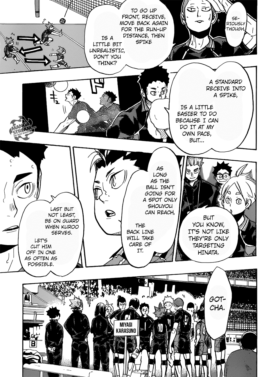 Haikyu!! Chapter 305 page 7 - Chapter 305
