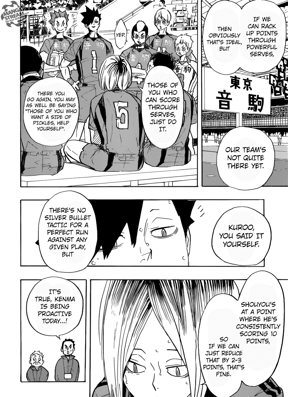 Haikyu!! Chapter 305 page 8 - Chapter 305