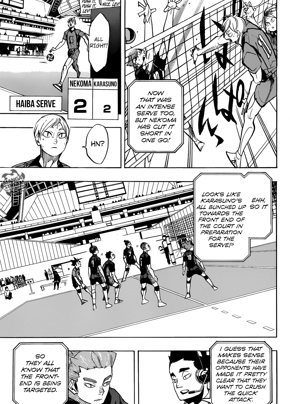 Haikyu!! Chapter 306 page 11 - Chapter 306