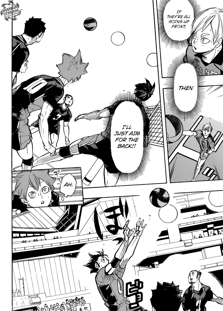 Haikyu!! Chapter 306 page 12 - Chapter 306