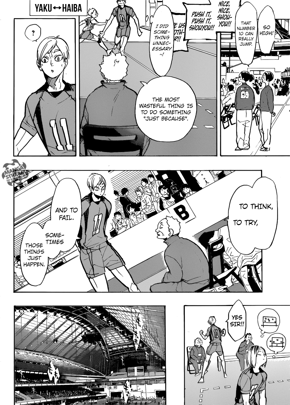 Haikyu!! Chapter 306 page 14 - Chapter 306