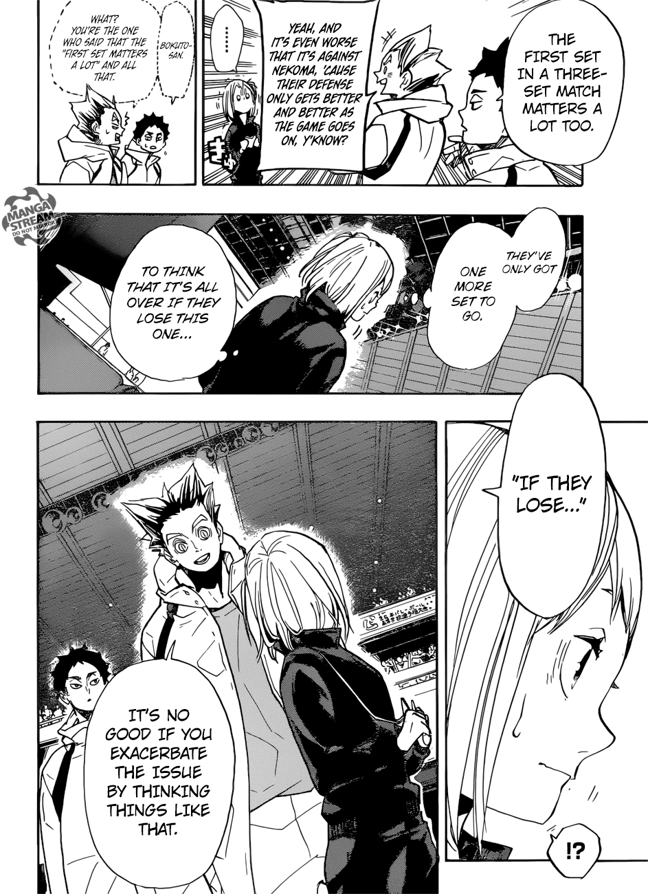 Haikyu!! Chapter 306 page 4 - Chapter 306