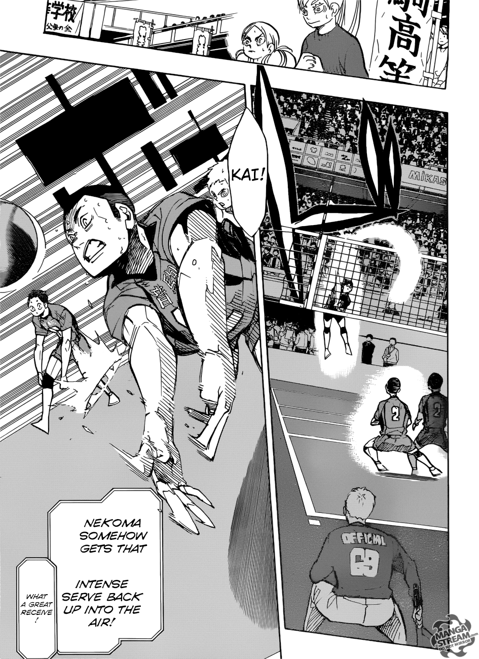 Haikyu!! Chapter 306 page 7 - Chapter 306