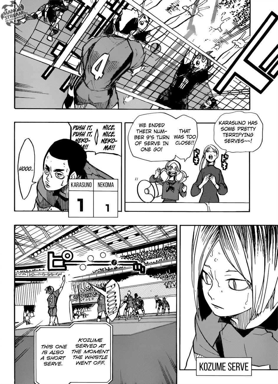 Haikyu!! Chapter 306 page 8 - Chapter 306