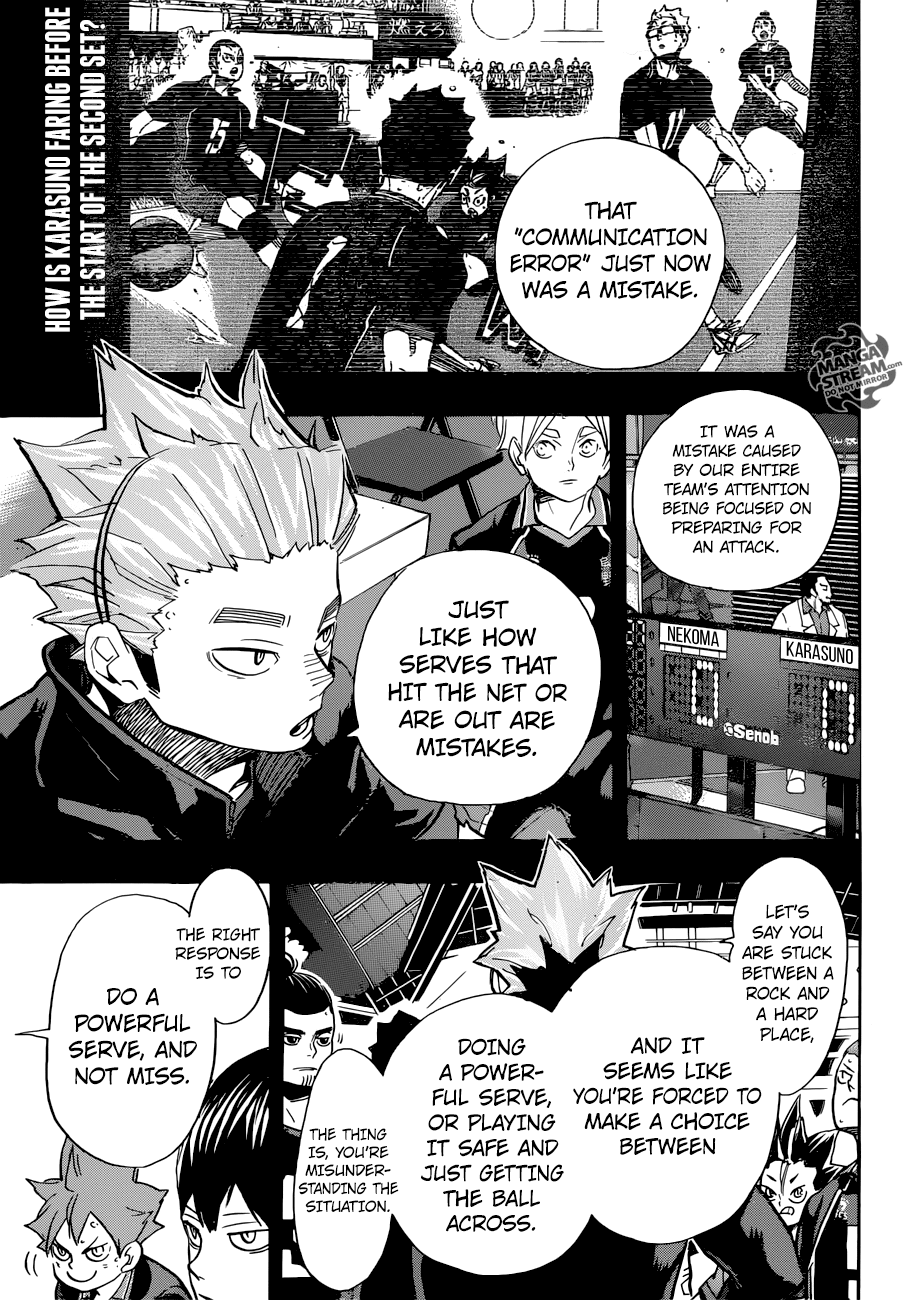 Haikyu!! Chapter 307 page 1 - Chapter 307