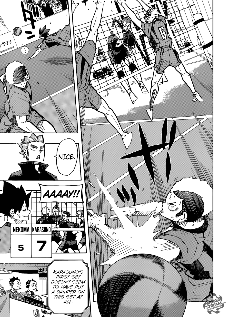 Haikyu!! Chapter 307 page 10 - Chapter 307