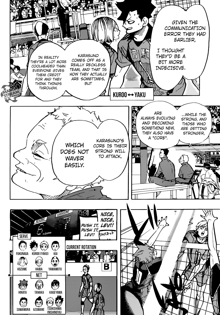 Haikyu!! Chapter 307 page 11 - Chapter 307