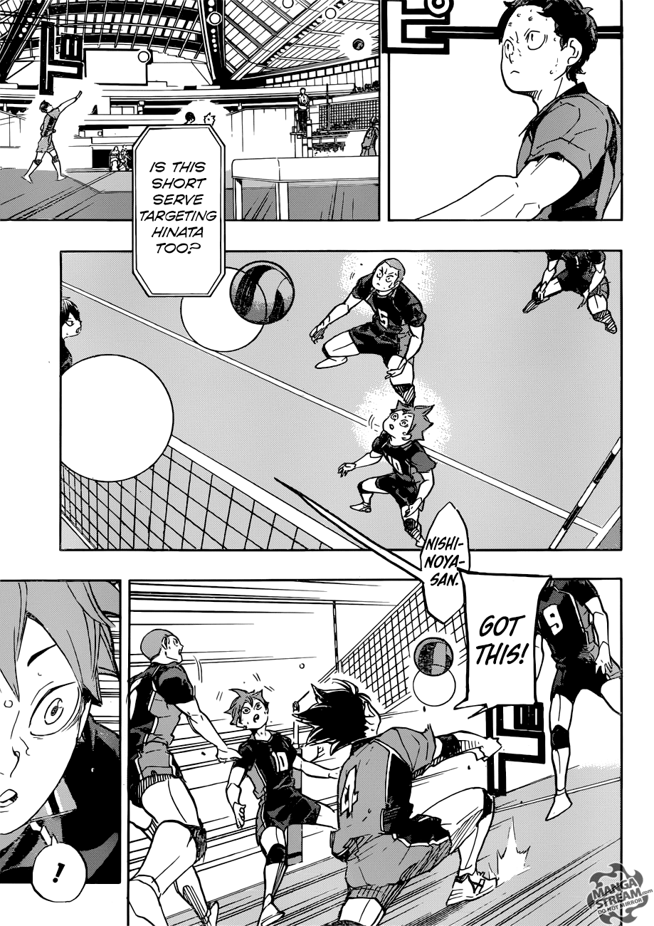 Haikyu!! Chapter 307 page 12 - Chapter 307