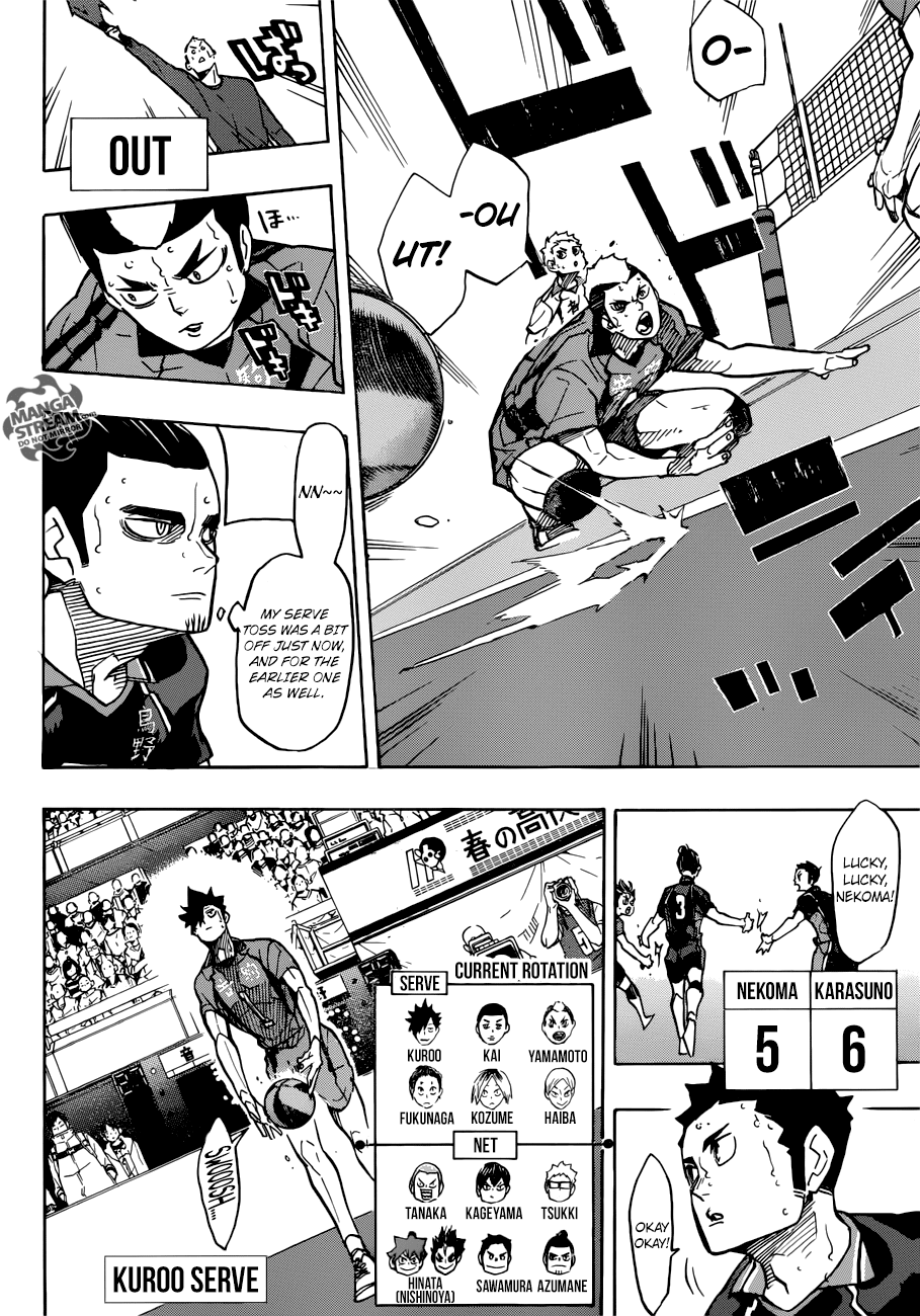Haikyu!! Chapter 307 page 5 - Chapter 307