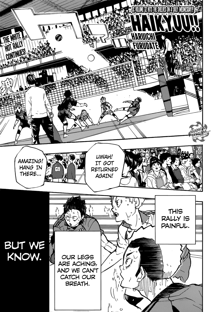 Haikyu!! Chapter 308 page 1 - Chapter 308