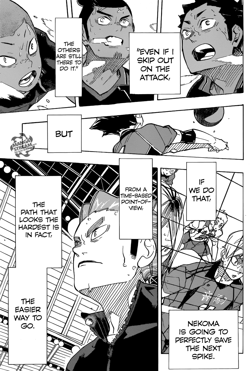 Haikyu!! Chapter 308 page 4 - Chapter 308