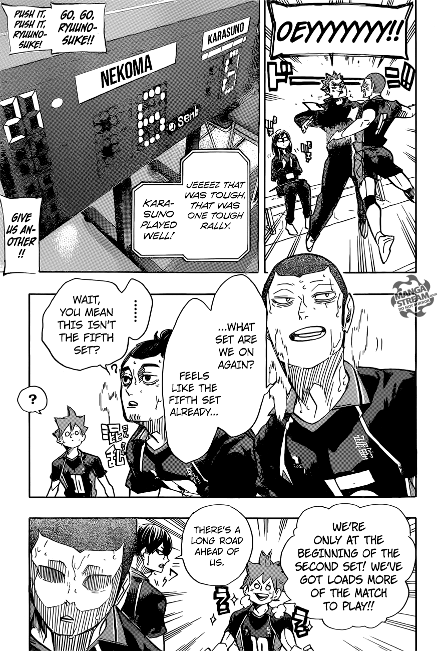 Haikyu!! Chapter 308 page 7 - Chapter 308