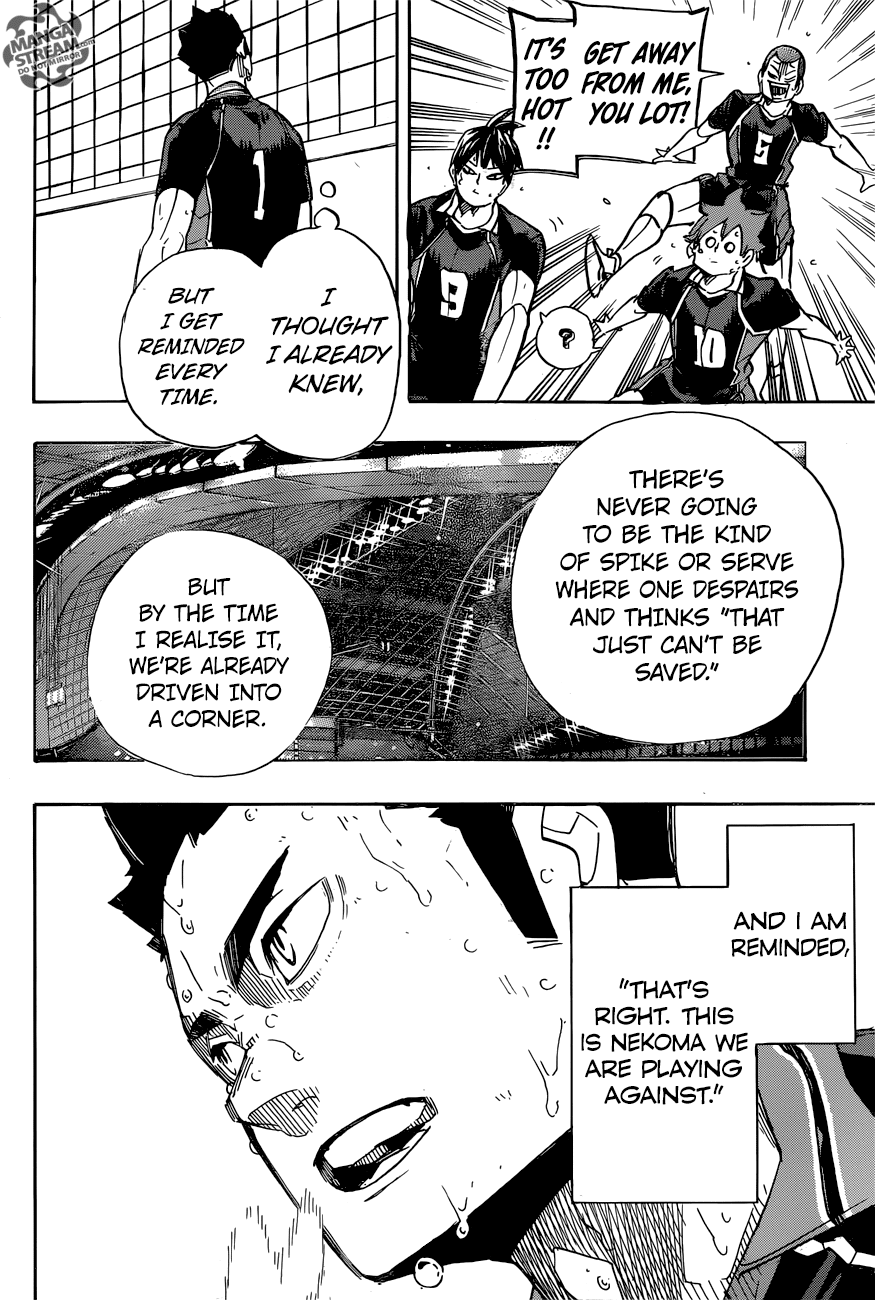 Haikyu!! Chapter 308 page 8 - Chapter 308