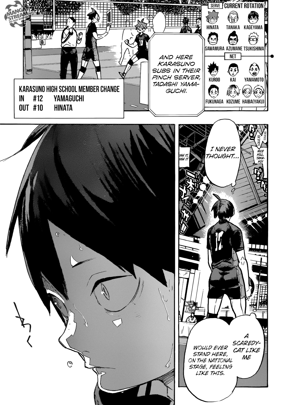 Haikyu!! Chapter 309 page 12 - Chapter 309