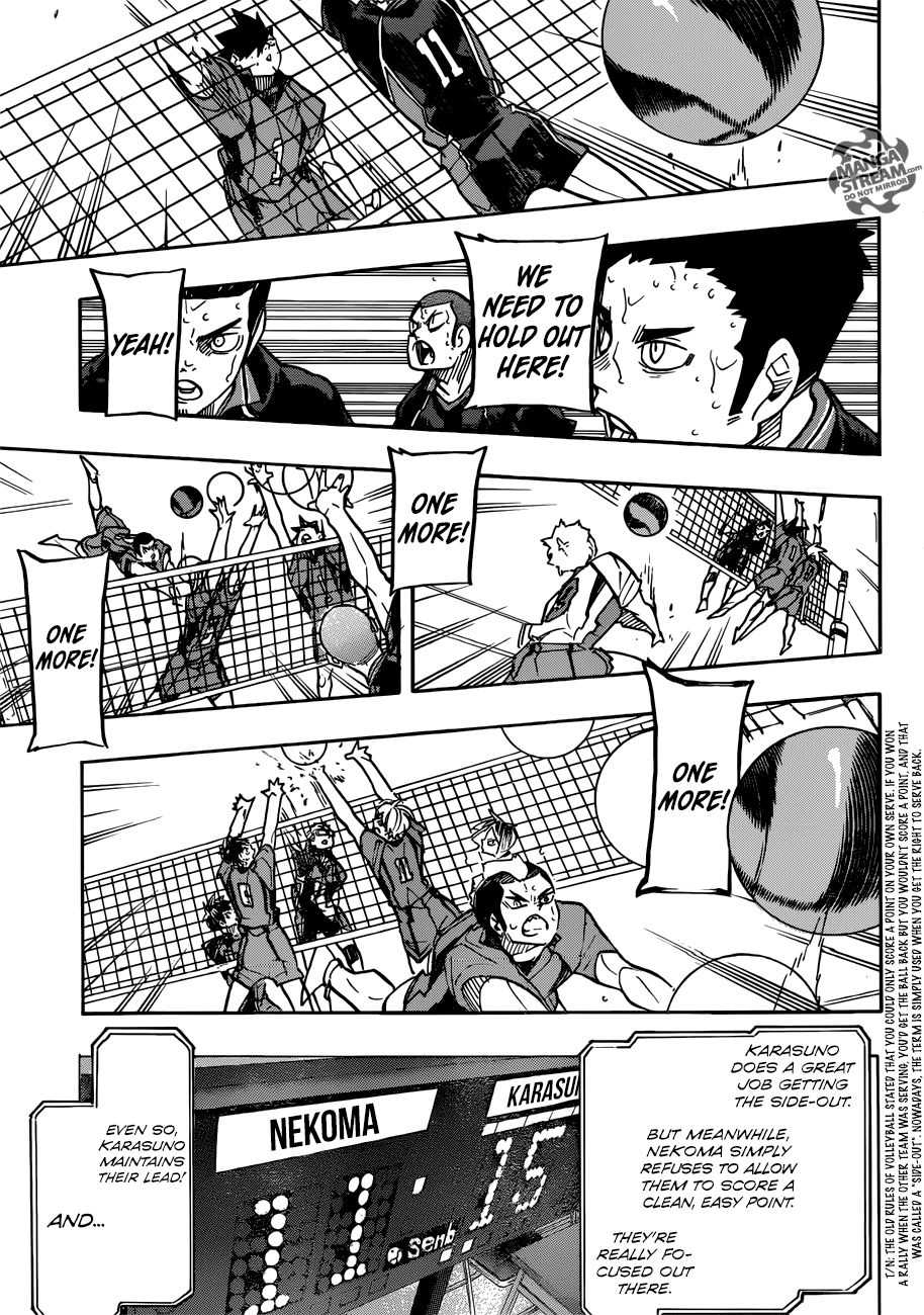 Haikyu!! Chapter 309 page 15 - Chapter 309