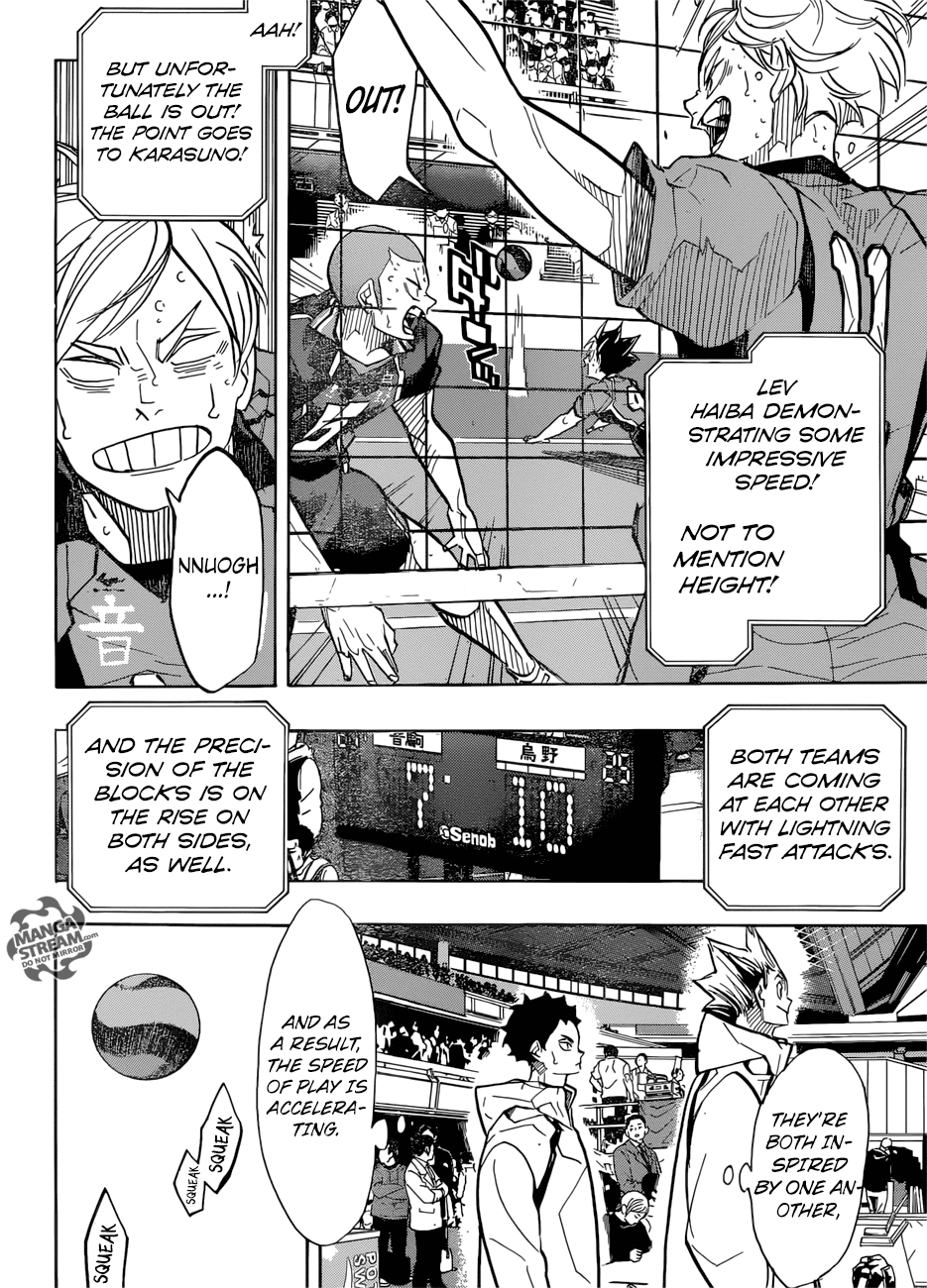 Haikyu!! Chapter 309 page 5 - Chapter 309