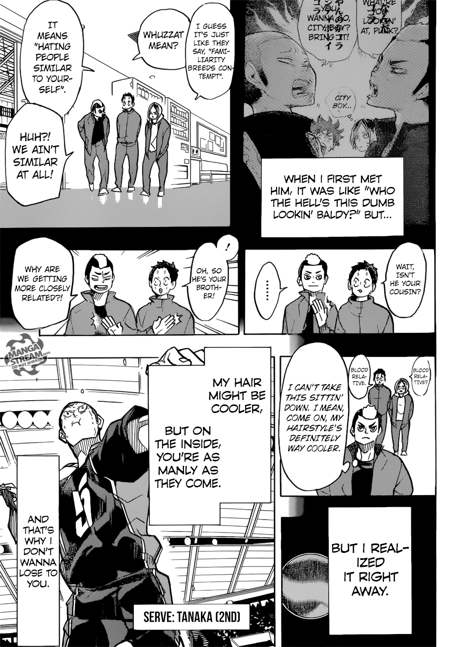 Haikyu!! Chapter 309 page 8 - Chapter 309