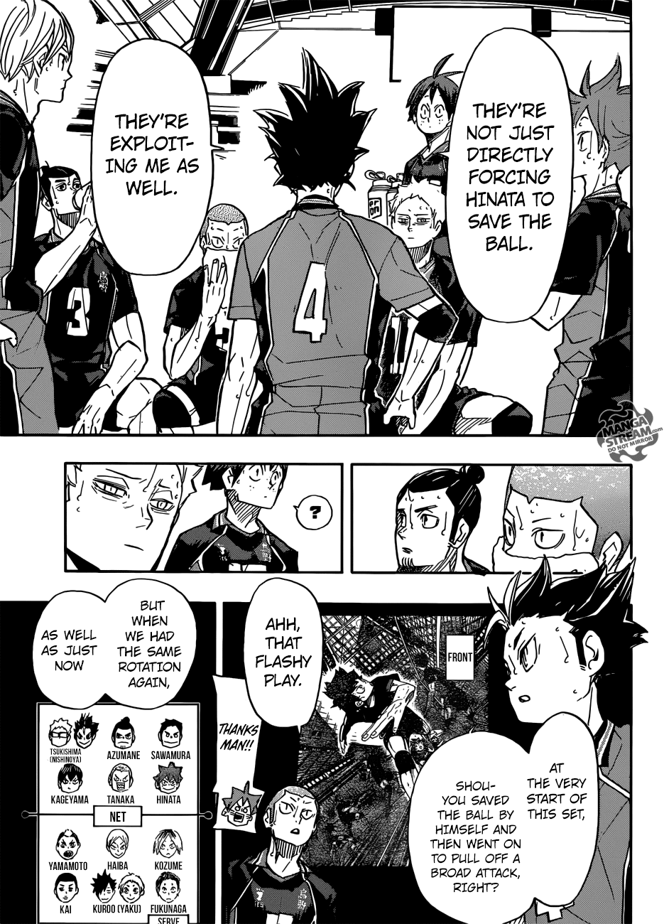 Haikyu!! Chapter 310 page 12 - Chapter 310