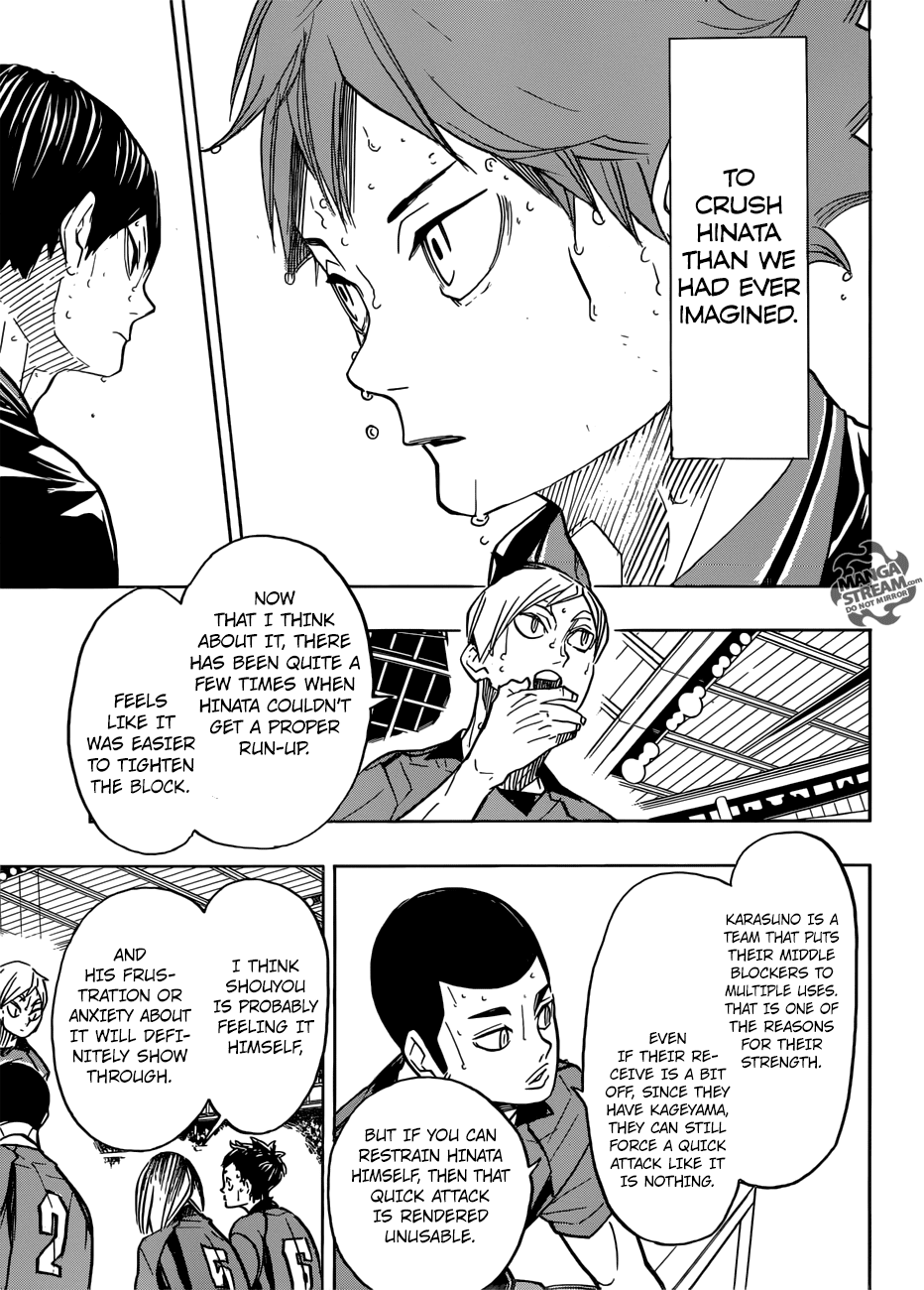 Haikyu!! Chapter 310 page 14 - Chapter 310