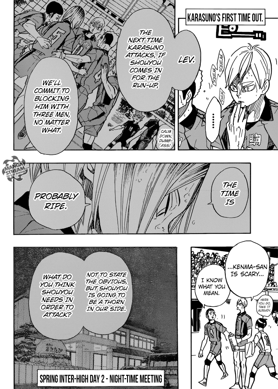 Haikyu!! Chapter 310 page 9 - Chapter 310