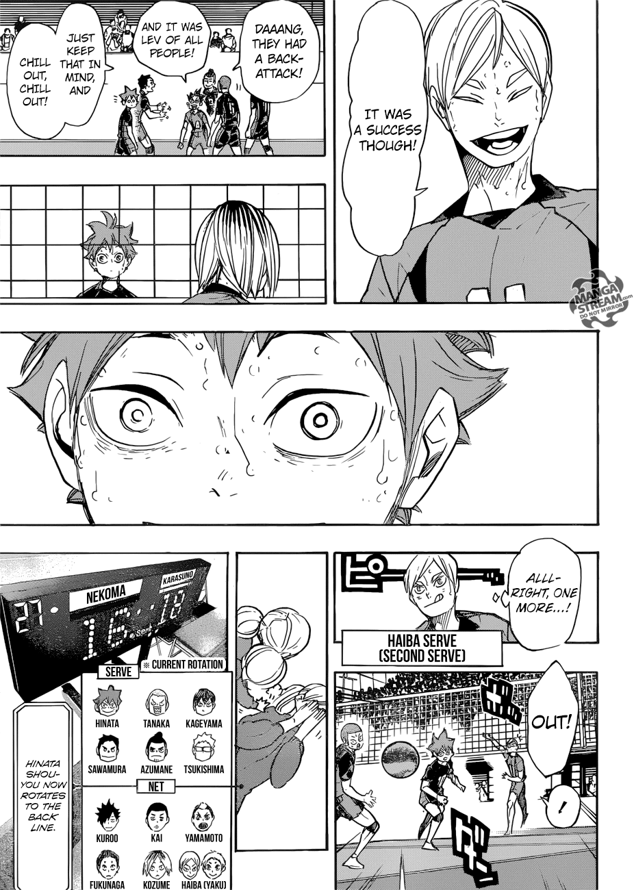Haikyu!! Chapter 311 page 18 - Chapter 311
