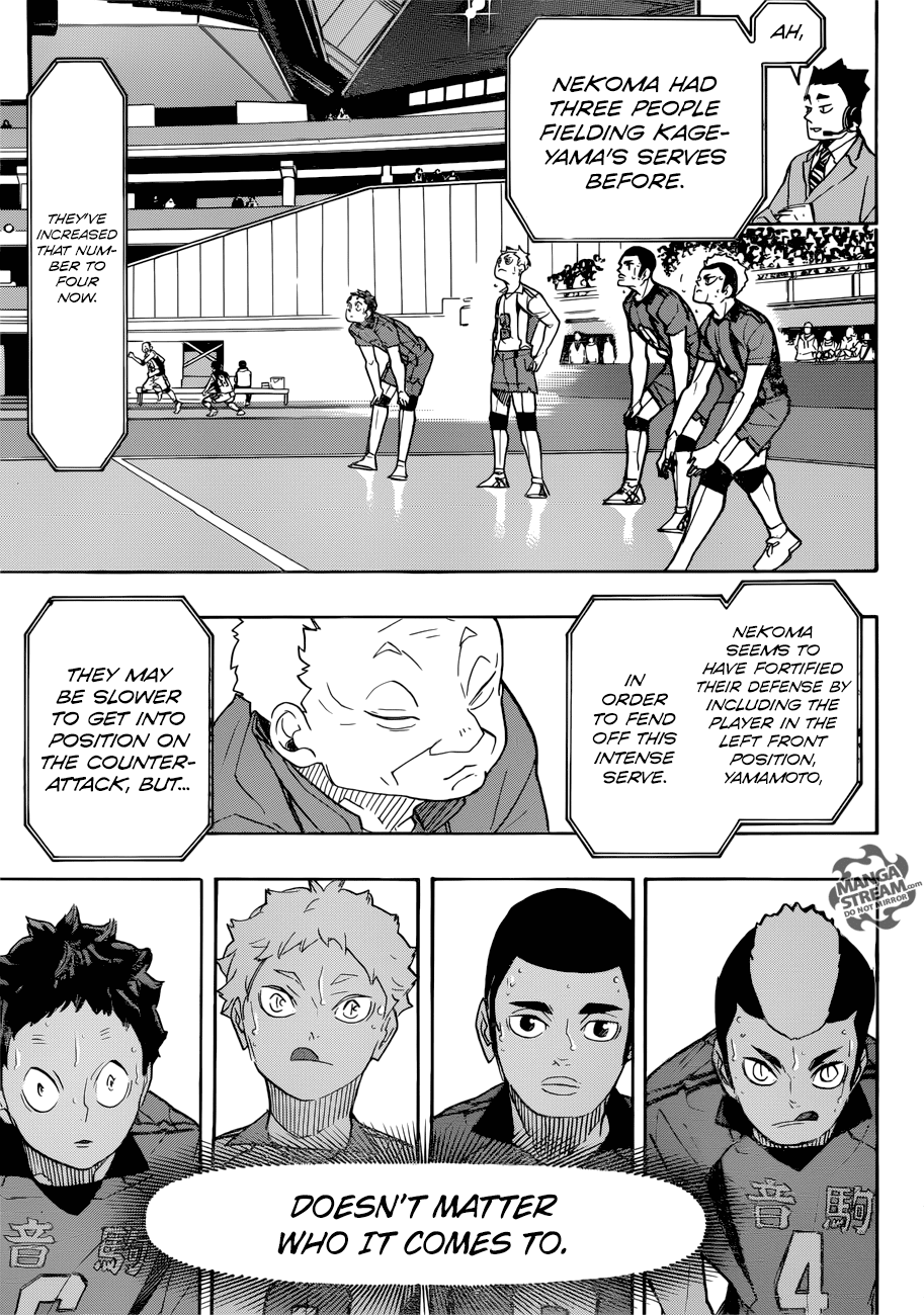 Haikyu!! Chapter 311 page 6 - Chapter 311