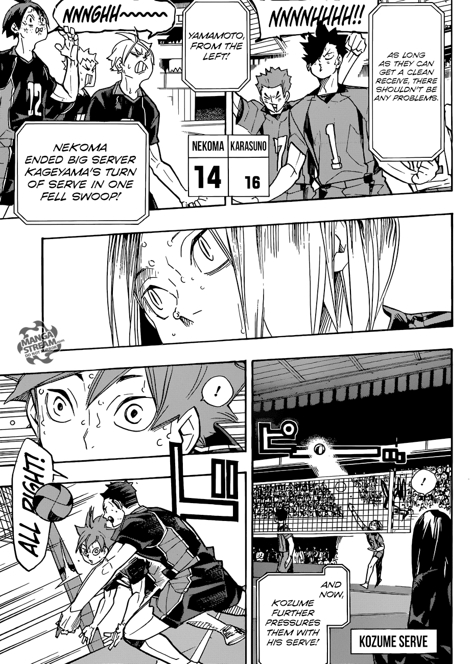 Haikyu!! Chapter 311 page 8 - Chapter 311