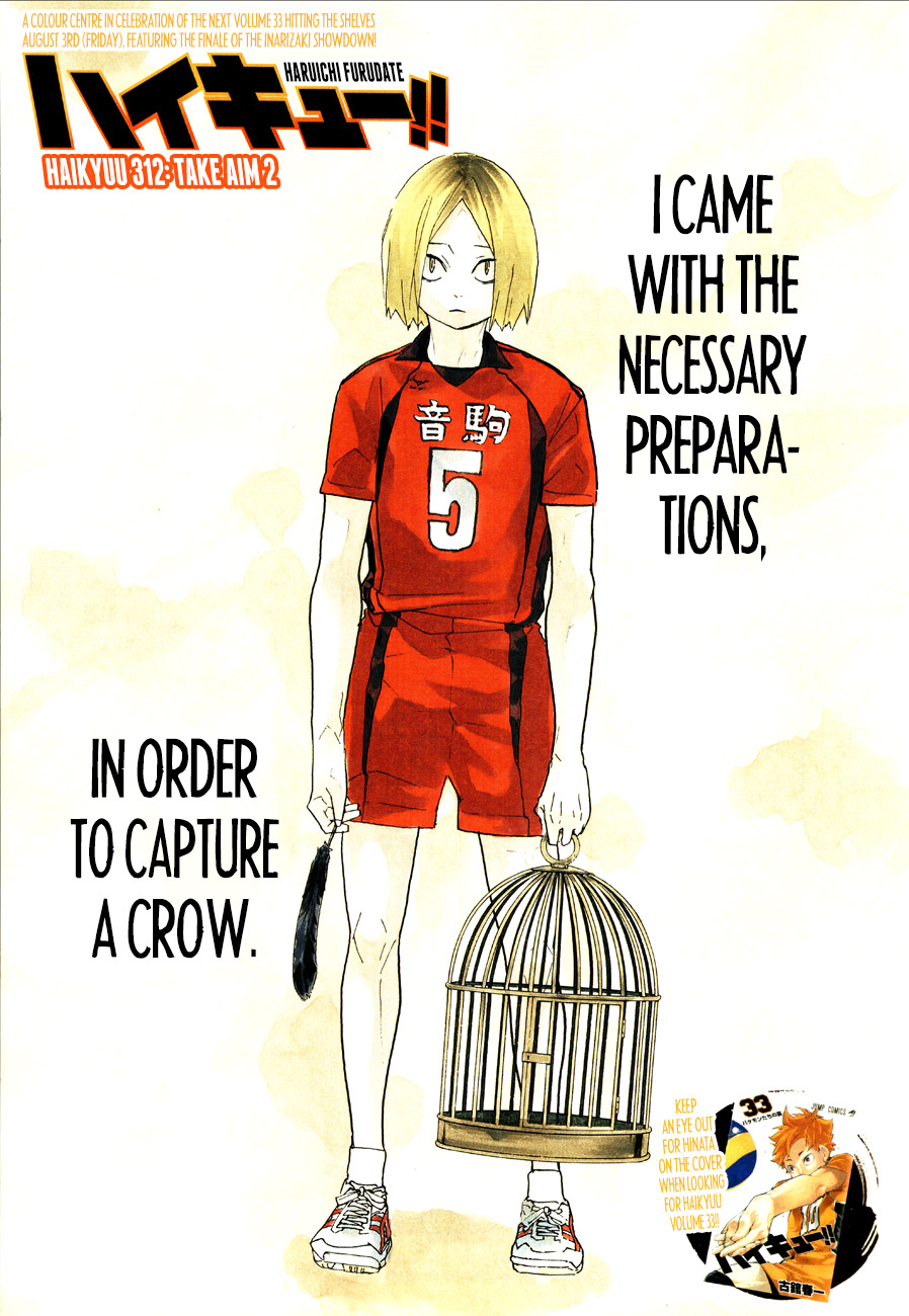Haikyu!! Chapter 312 page 1 - Chapter 312