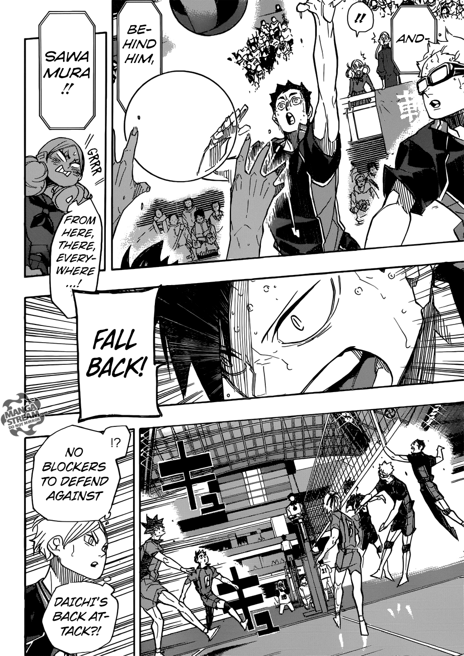 Haikyu!! Chapter 312 page 10 - Chapter 312