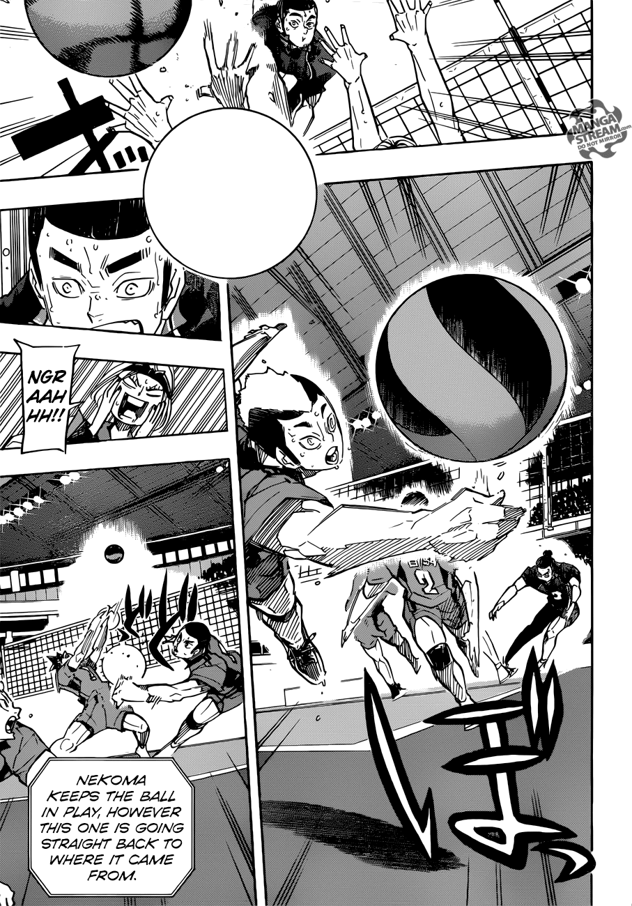 Haikyu!! Chapter 312 page 15 - Chapter 312