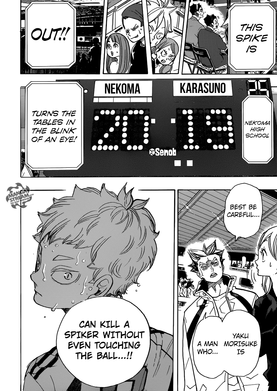 Haikyu!! Chapter 312 page 17 - Chapter 312
