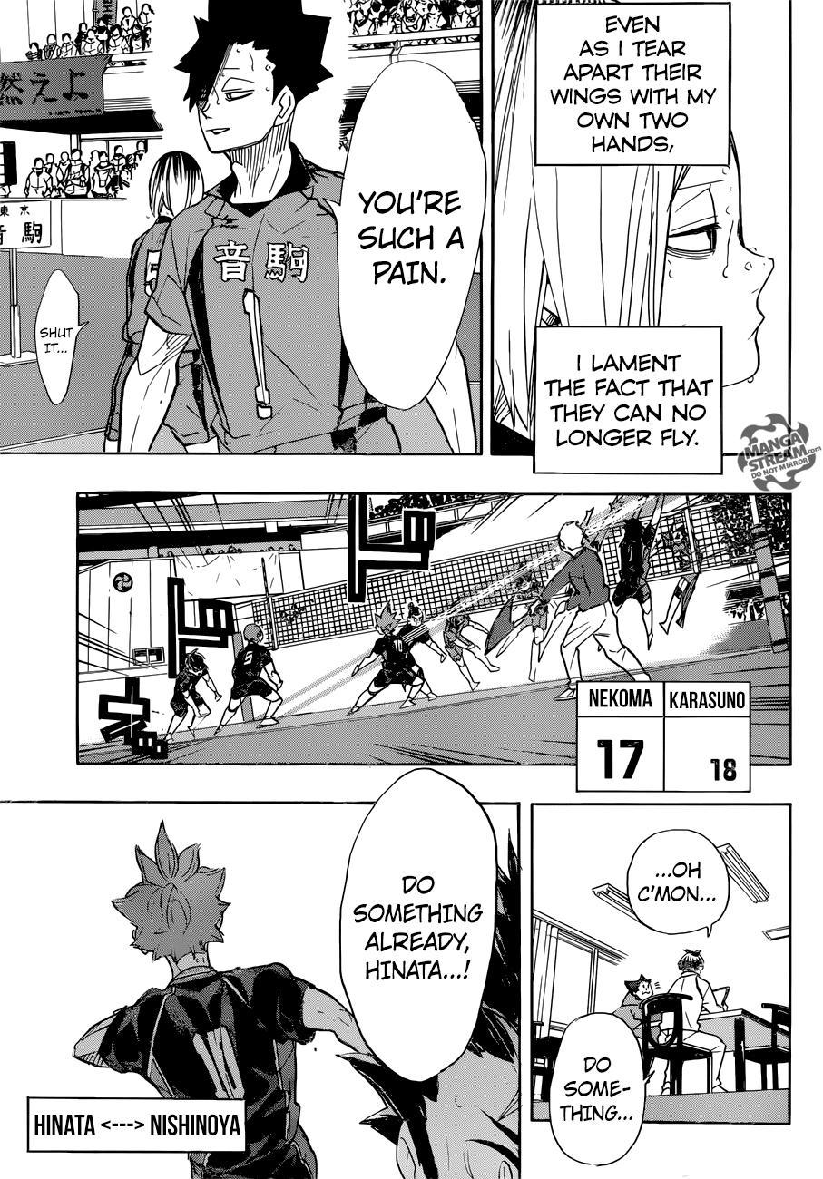 Haikyu!! Chapter 312 page 3 - Chapter 312
