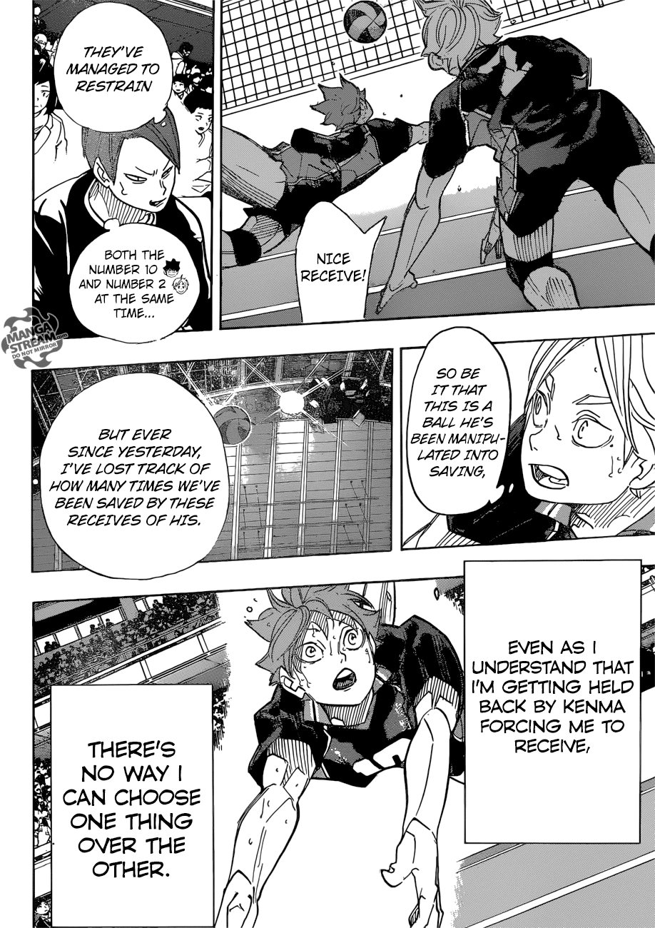 Haikyu!! Chapter 313 page 12 - Chapter 313