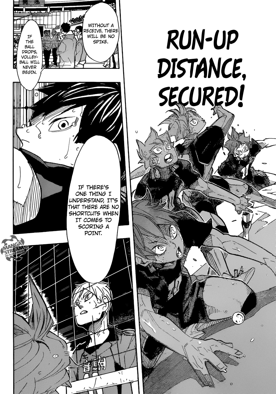 Haikyu!! Chapter 313 page 14 - Chapter 313