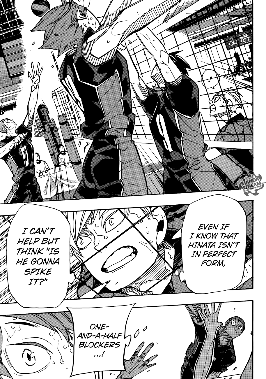 Haikyu!! Chapter 313 page 15 - Chapter 313