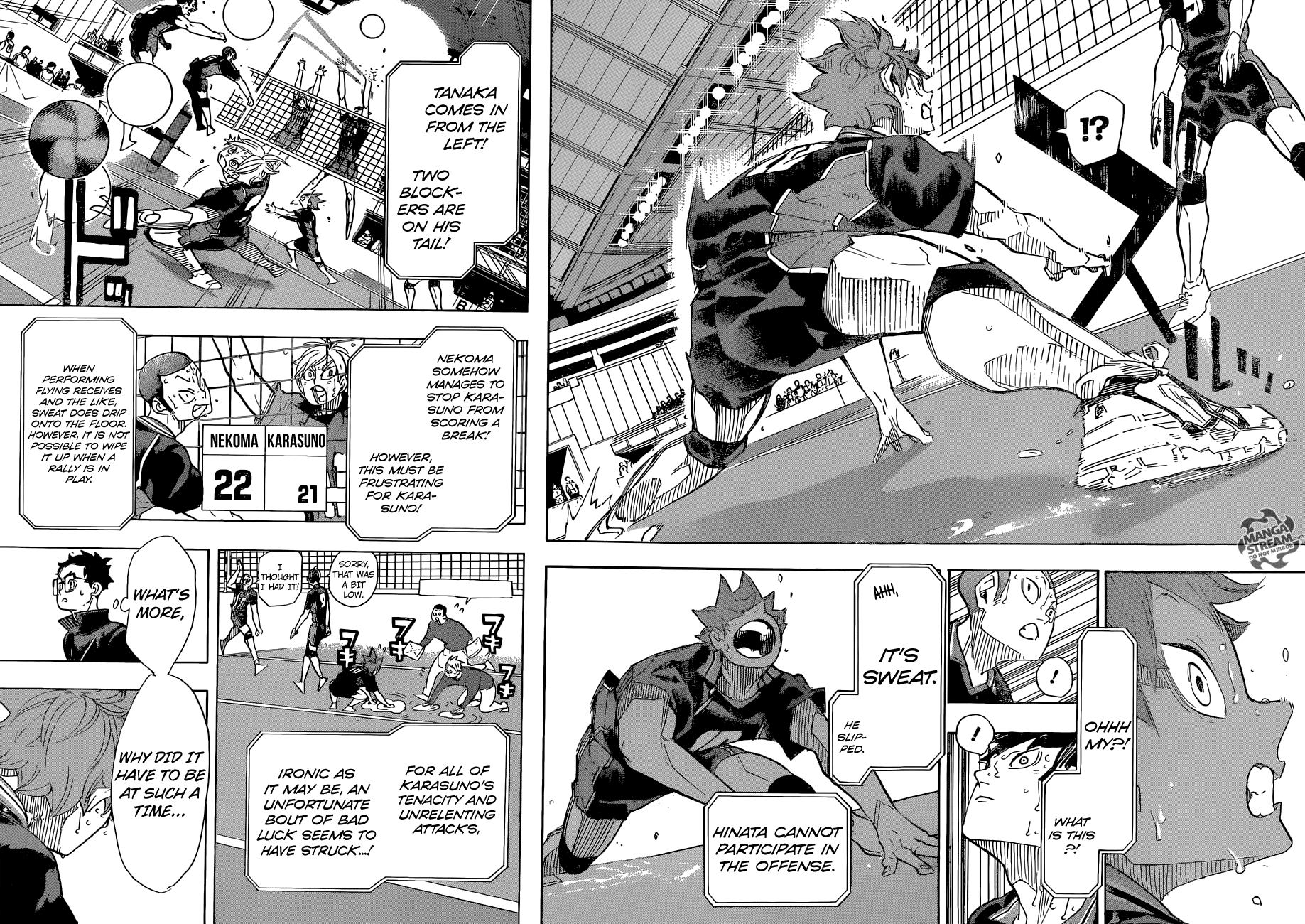 Haikyu!! Chapter 313 page 18 - Chapter 313