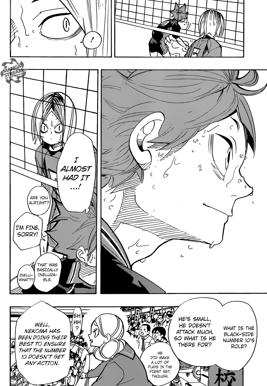 Haikyu!! Chapter 313 page 19 - Chapter 313