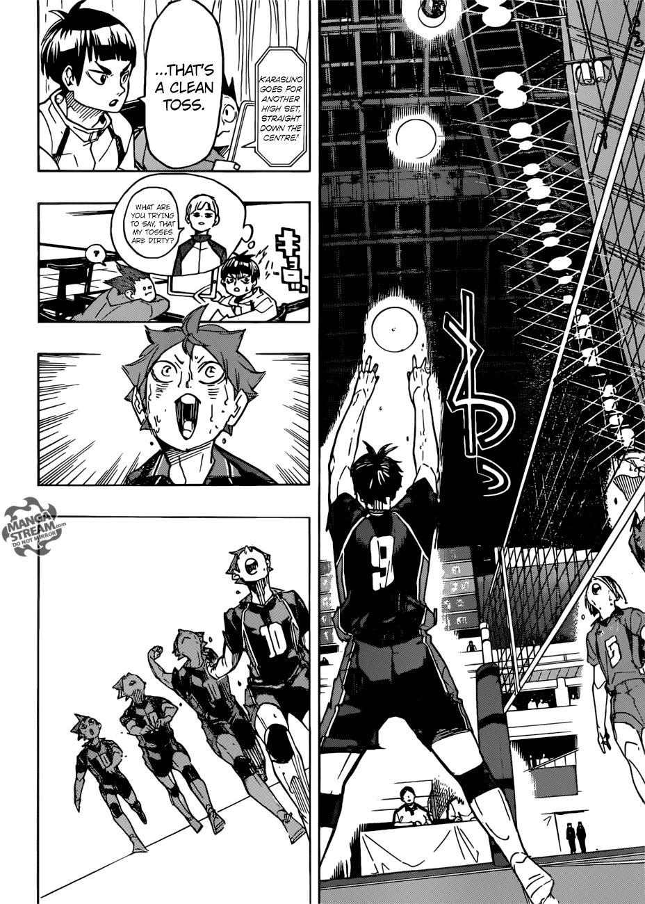 Haikyu!! Chapter 315 page 10 - Chapter 315