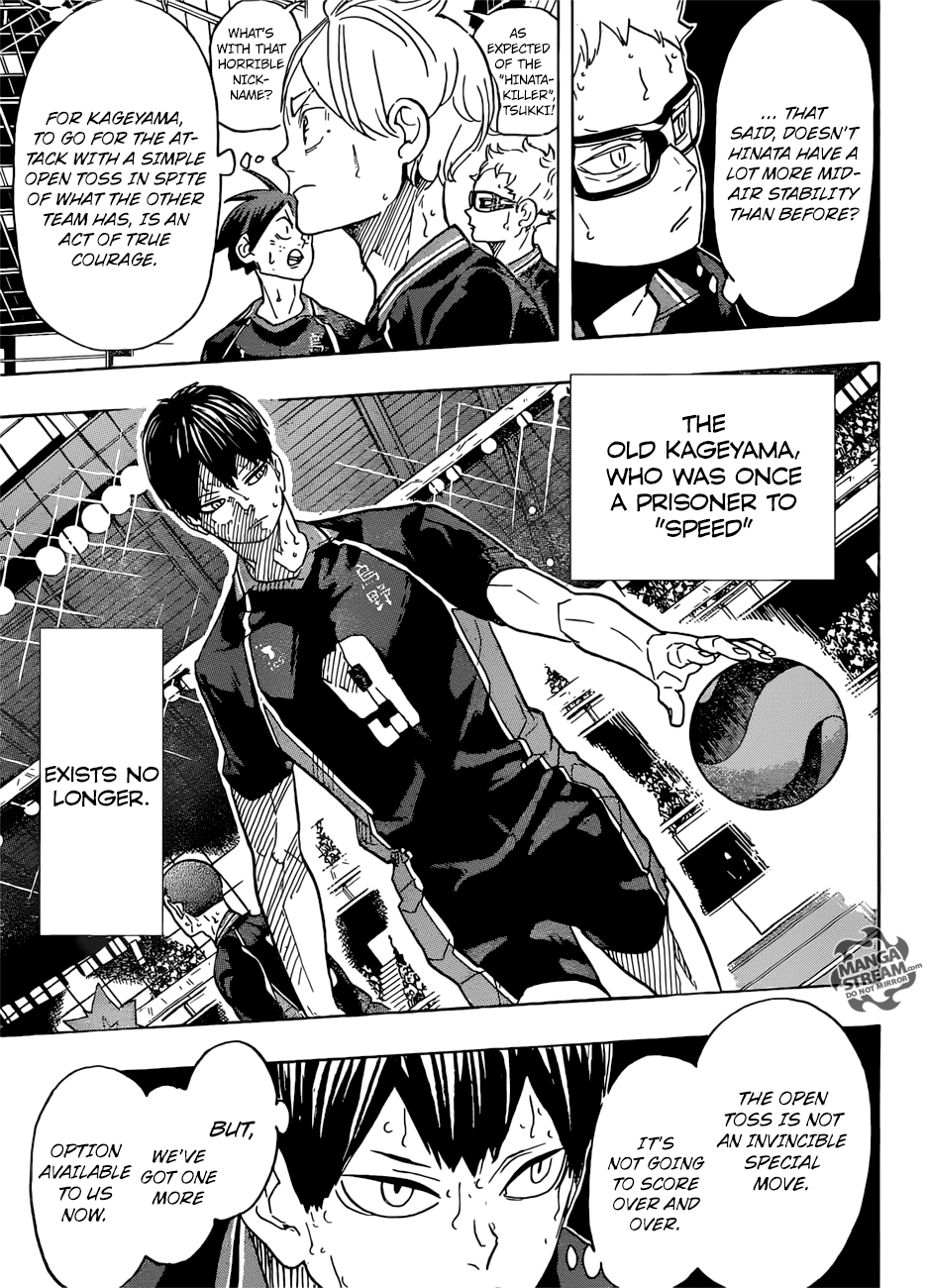 Haikyu!! Chapter 315 page 14 - Chapter 315