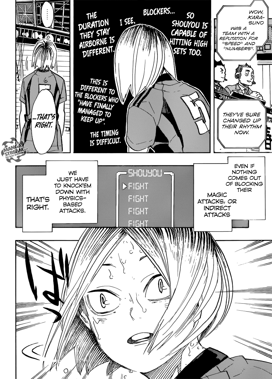 Haikyu!! Chapter 315 page 15 - Chapter 315