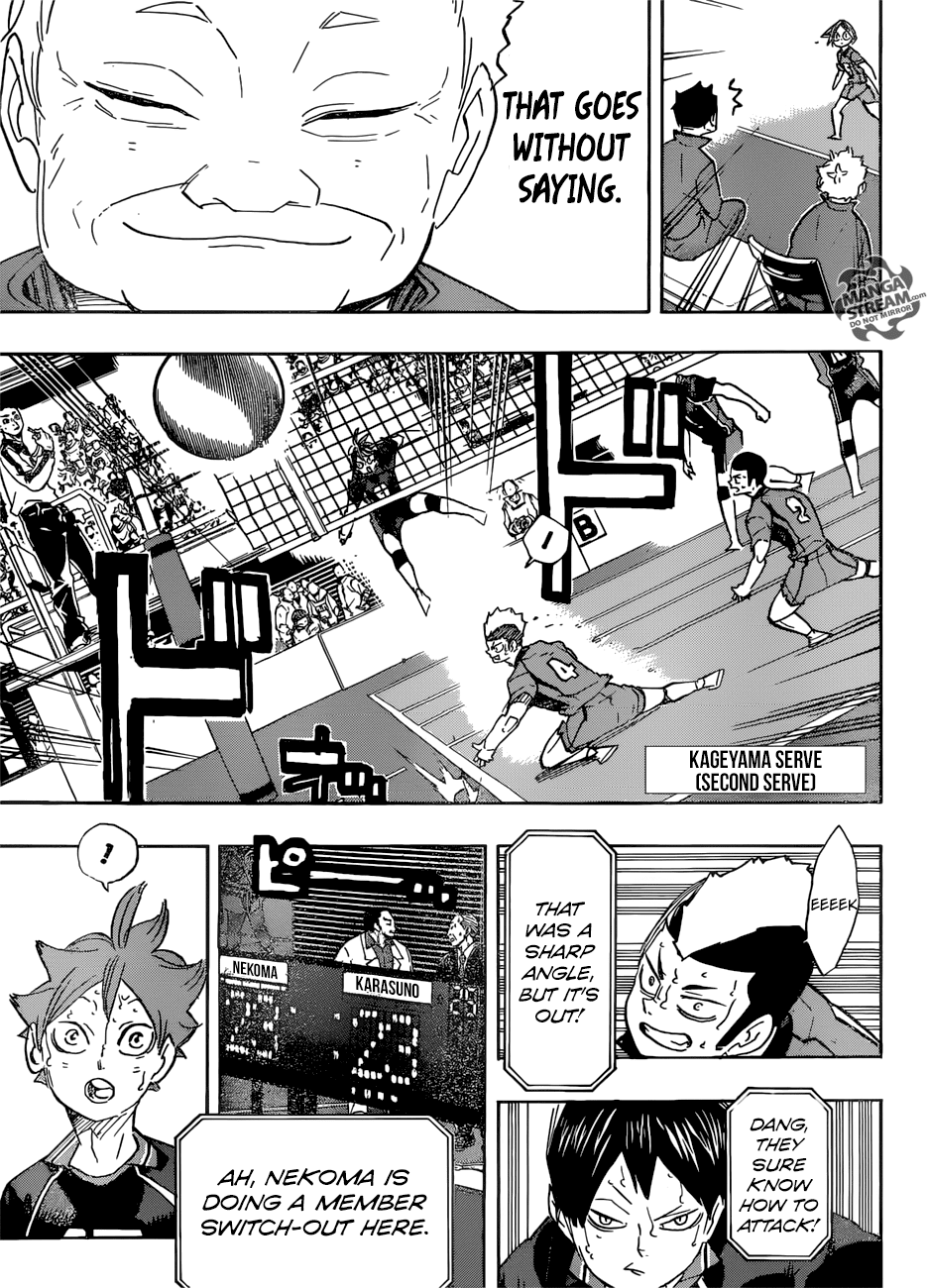 Haikyu!! Chapter 315 page 16 - Chapter 315