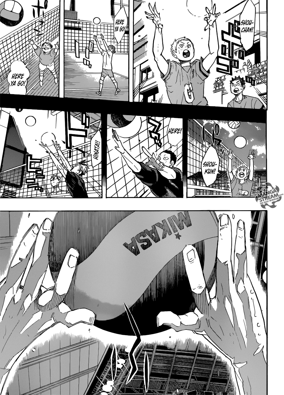 Haikyu!! Chapter 315 page 9 - Chapter 315