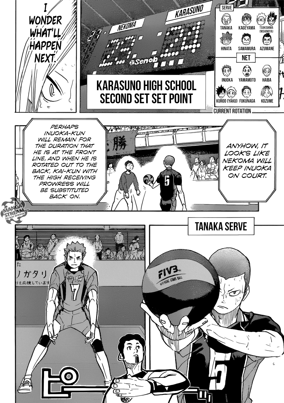 Haikyu!! Chapter 316 page 12 - Chapter 316