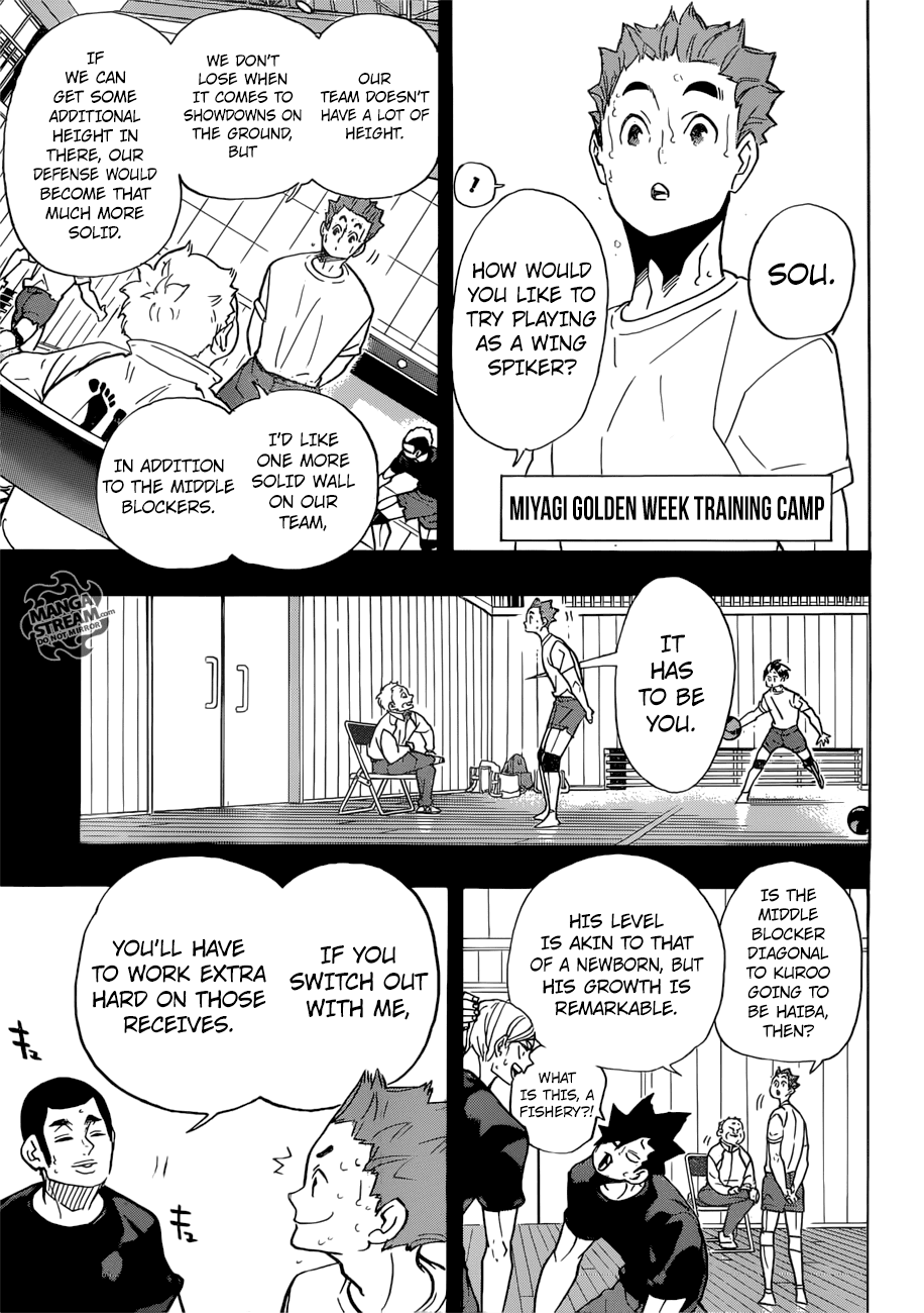 Haikyu!! Chapter 316 page 13 - Chapter 316