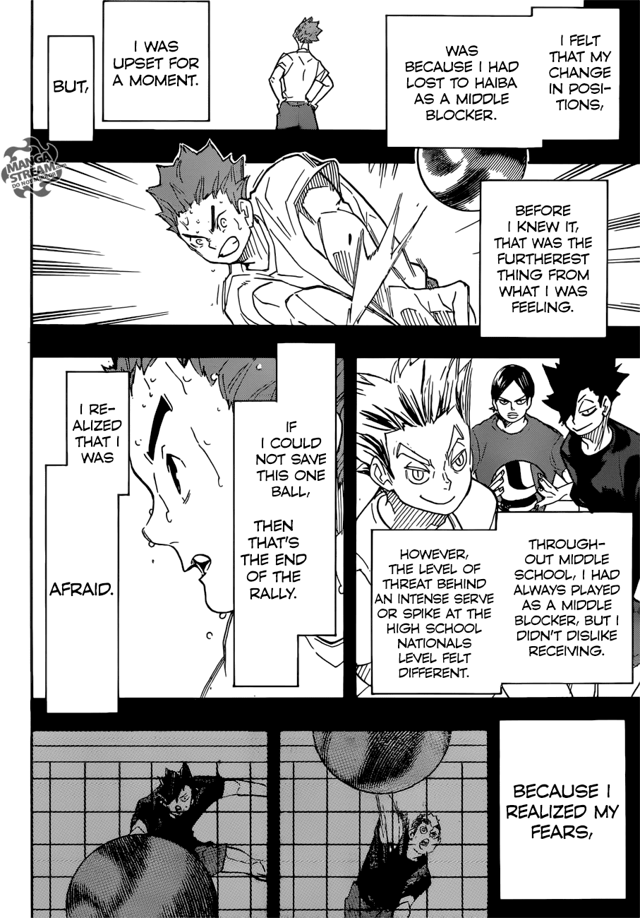 Haikyu!! Chapter 316 page 14 - Chapter 316