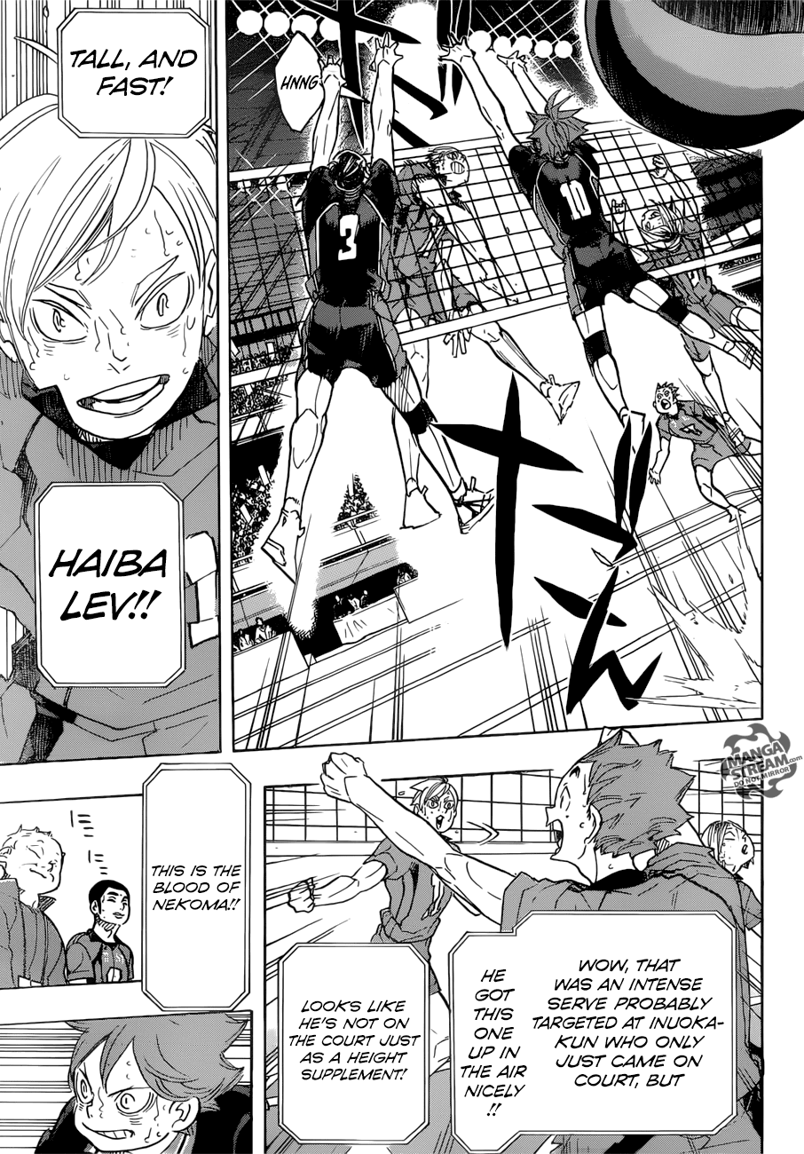 Haikyu!! Chapter 316 page 17 - Chapter 316