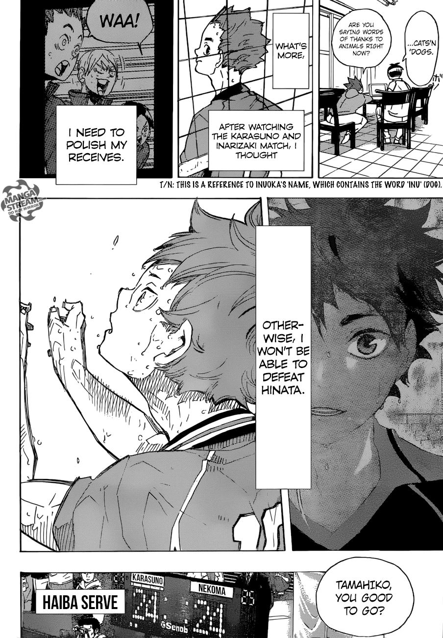 Haikyu!! Chapter 316 page 18 - Chapter 316